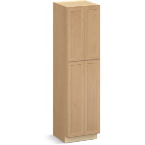 RELIABILT Parkstone II Tall Cabinet, Wheat Stained, 24" W, 4 Doors, Fully Assembled - 641141 | Lowe's Pro Supply
